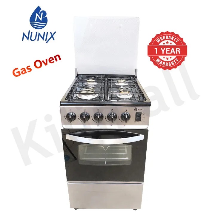 Free Standing 4 Gas Burner With Gas Oven Cooker 50 * 55 * 84cm