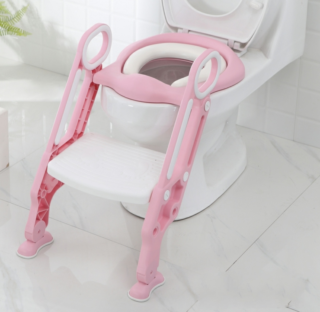 Children Toilet/Potty Training Seat with Ladder