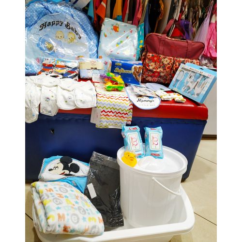 Deluxe Newborn Baby Boy/Girl  20 Items Gift Hamper