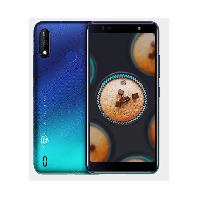 Itel A36 16GB ROM + 1GB RAM, 5.5” HD+ IPS FullScreen , Blue