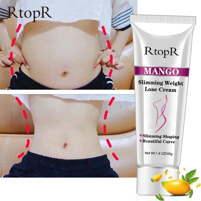 Slimming Flat Tummy Weight Loss Body Waist Slimming Cellulite Cream- rtopr