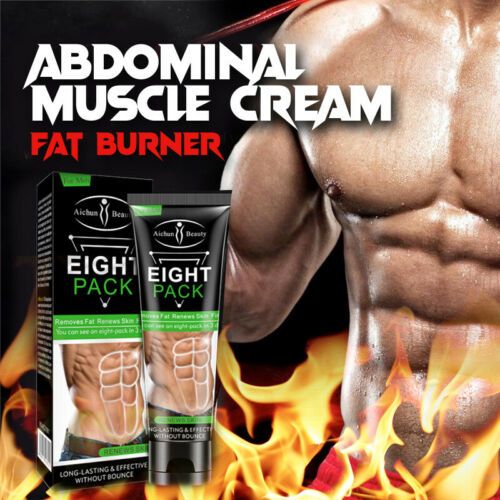 SIX PACK CREAM FLAT TUMMY SLIMMING WEIGHT LOSS FAT BURNER - aichun