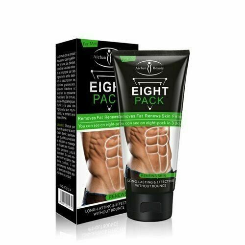 SIX PACK CREAM FLAT TUMMY SLIMMING WEIGHT LOSS FAT BURNER - aichun