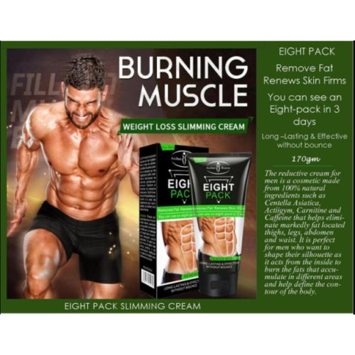SIX PACK CREAM FLAT TUMMY SLIMMING WEIGHT LOSS FAT BURNER- aichun