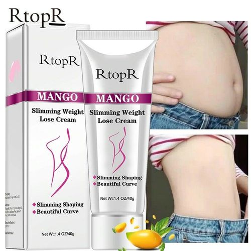 Slimming Flat Tummy Cream Weight Lose Body Waist Tummy Slimming Cellulite Cream - Rtopr