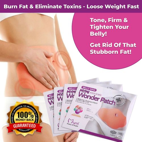 Flat Tummy Slimming Abdominal Weight Loss Belly Slim Patch Fat Burner.
