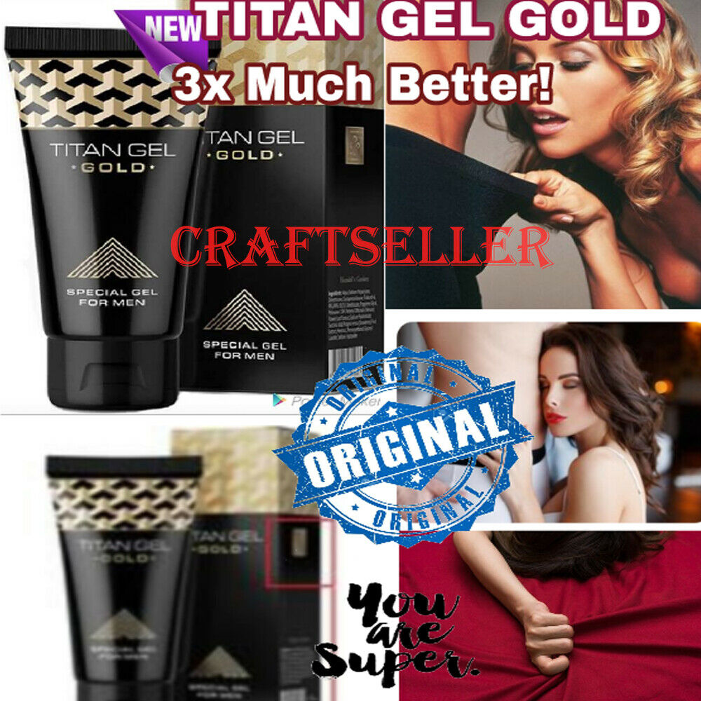 Exclusive discounts for Original Titan Gel Penis Enlargement Cream Big Size  Penis Enlargement Gel - Gold -