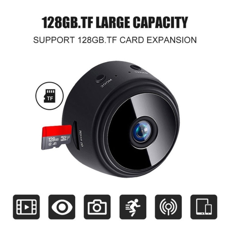 Newest  HD 1080P DV/Wifi Mini IP Camera  A9 Infrared night vision Waterproof Sensor Hidden Camera