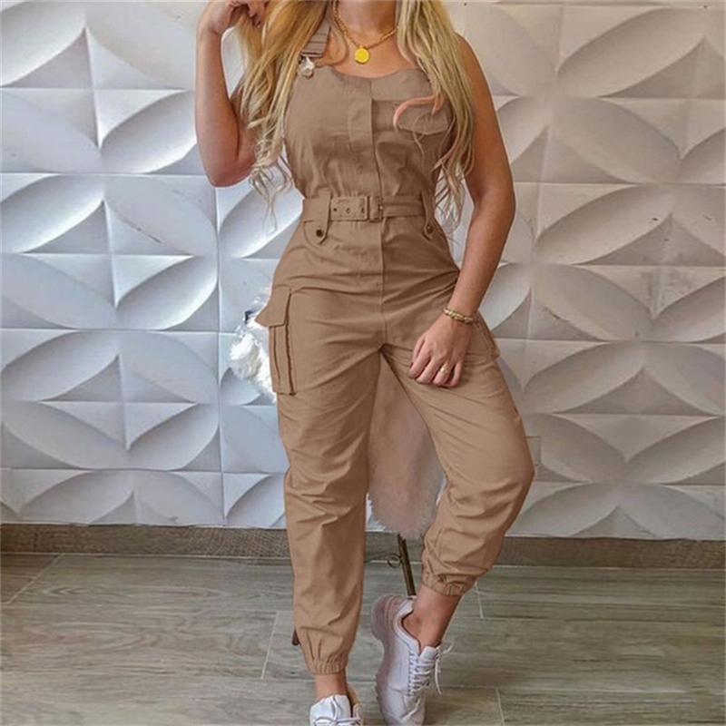 10 Colors 2023 NEW Women Bodycon Jumpsuit Solid Casual Bodysuit Ladies Long Romper Overalls