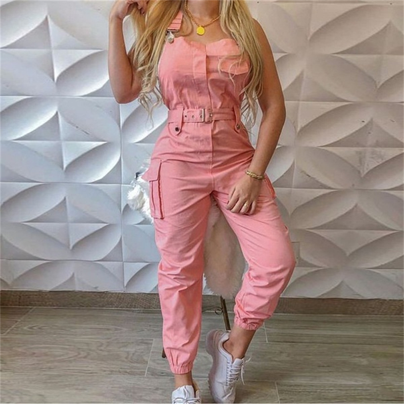 10 Colors 2023 NEW Women Bodycon Jumpsuit Solid Casual Bodysuit Ladies Long Romper Overalls