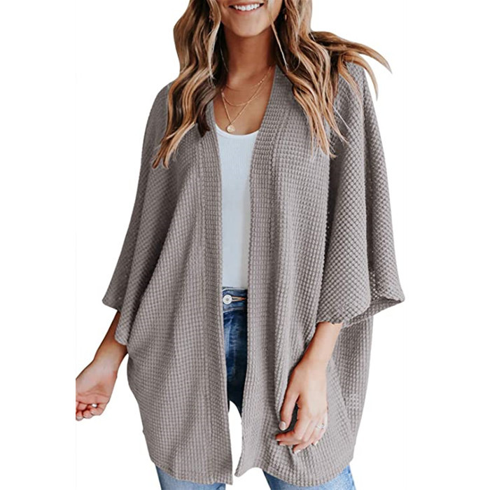 European and American ladies fashion autumn winter new loose sweater cardigan, women's sweater