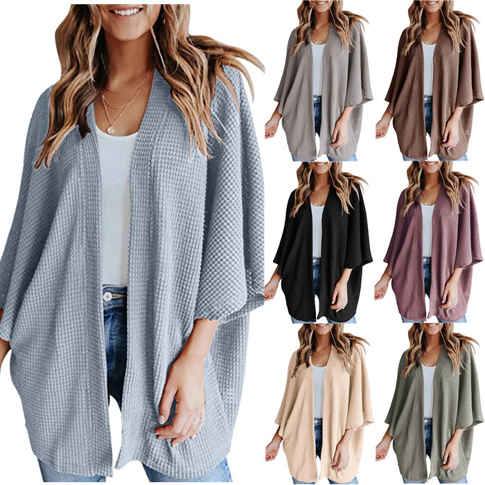 European and American ladies fashion autumn winter new loose sweater cardigan, women's sweater