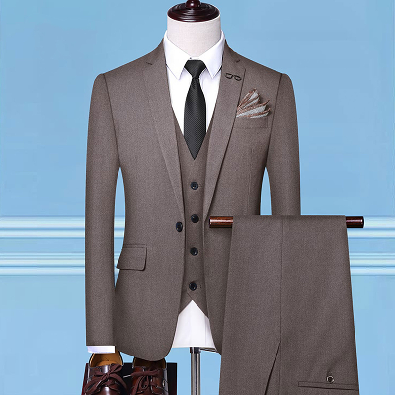 New men's suits, business suits, groom's wedding dress, groomsmen's suits, men's leisure suits