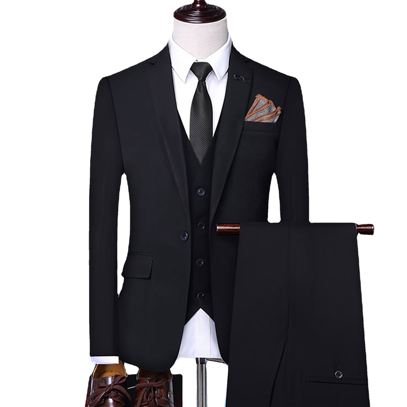 New men's suits, business suits, groom's wedding dress, groomsmen's suits, men's leisure suits