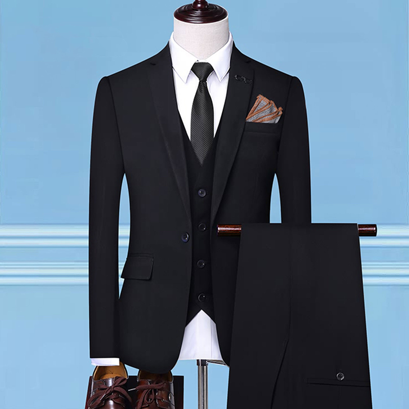 New men's suits, business suits, groom's wedding dress, groomsmen's suits, men's leisure suits