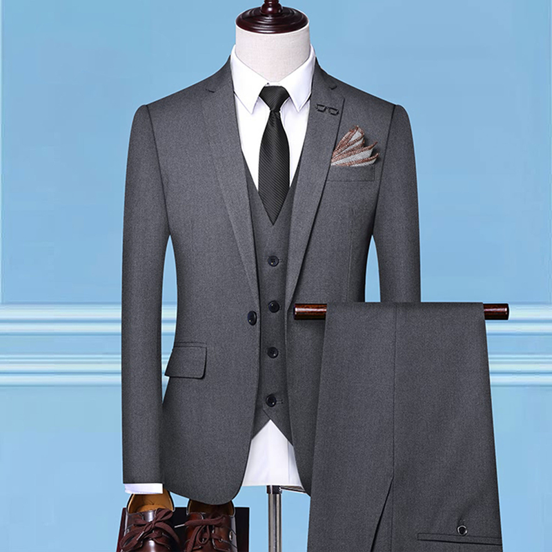 New men's suits, business suits, groom's wedding dress, groomsmen's suits, men's leisure suits