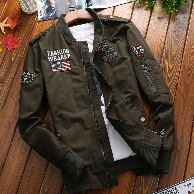 New men's jackets Casual military windbreaker High quality men's coats Spring/fall fashion men's jacket A variety of styles are available in larger sizes