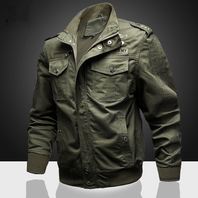 New men's jackets Casual military windbreaker High quality men's coats Spring/fall fashion men's jacket A variety of styles are available in larger sizes