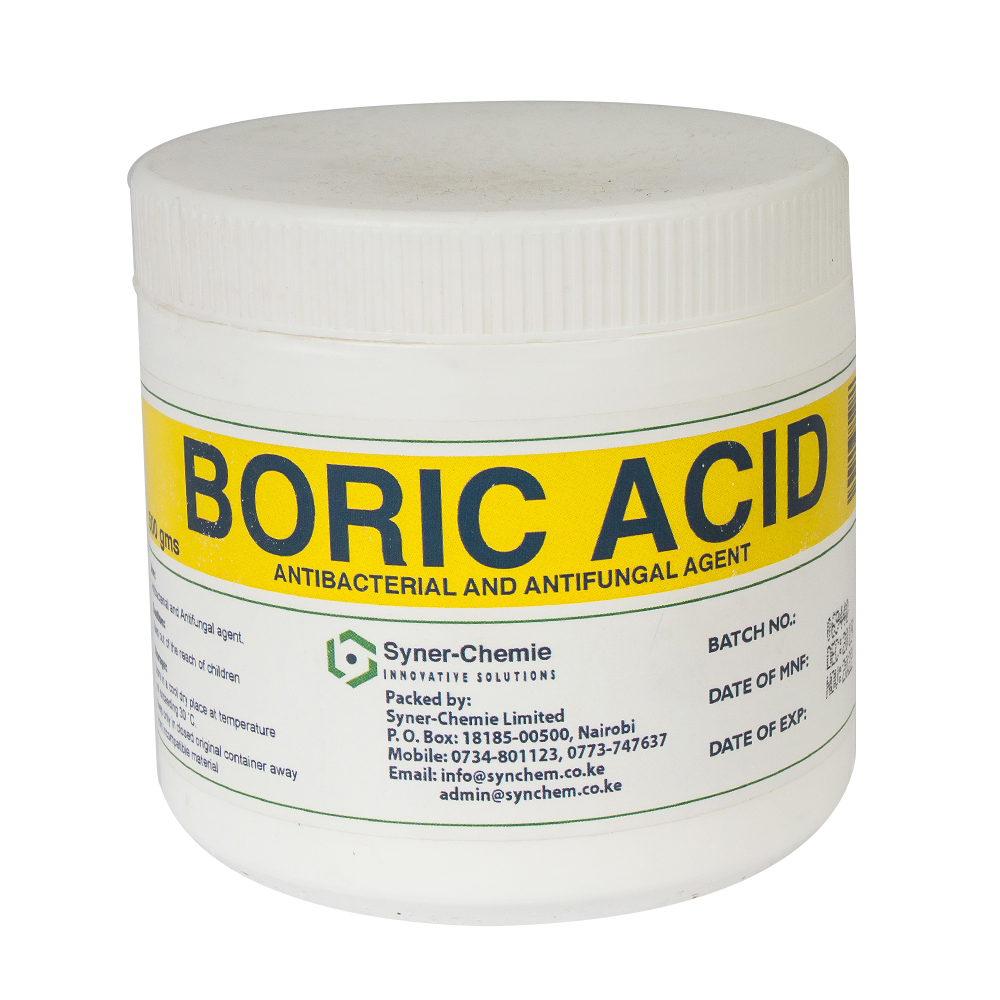 Boric Acid Antibacterial And Anti-Fungal Agent-500G.Safe and Superior: Boric Acid is 100% pure with no additional fillers & contaminants.