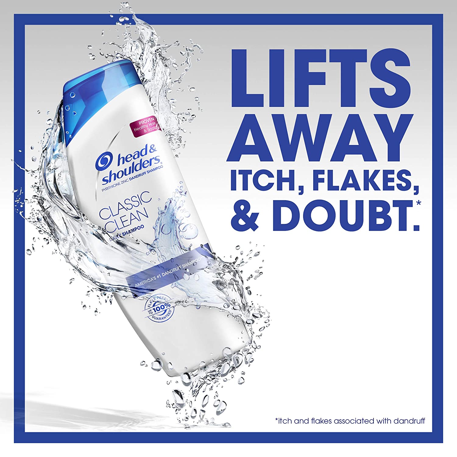 Head and Shoulders Classic Clean Daily-Use Anti-Dandruff Shampoo. The rich-lathering, gentle formula delivers proven nourishment and protection from flakes, itch, oil and dryness for all hair types.