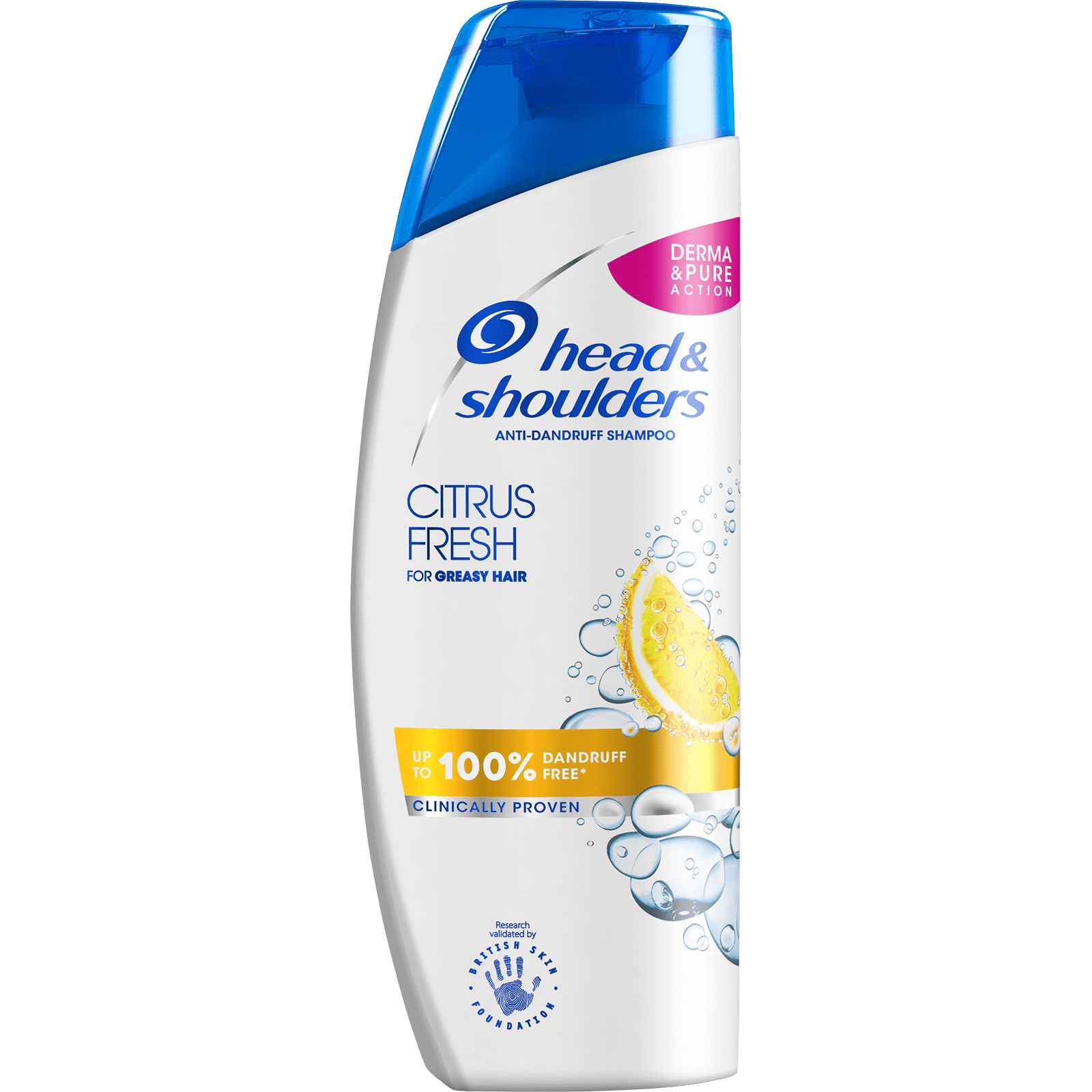 Head and Shoulders Citrus Fresh Anti-Dandruff  Shampoo For Greasy Hair-400 ML