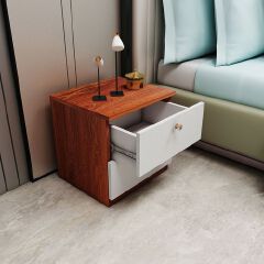 Julz Bedside Drawers – Modern 2-Drawer Nightstand for Bedroom Storage in Kenya