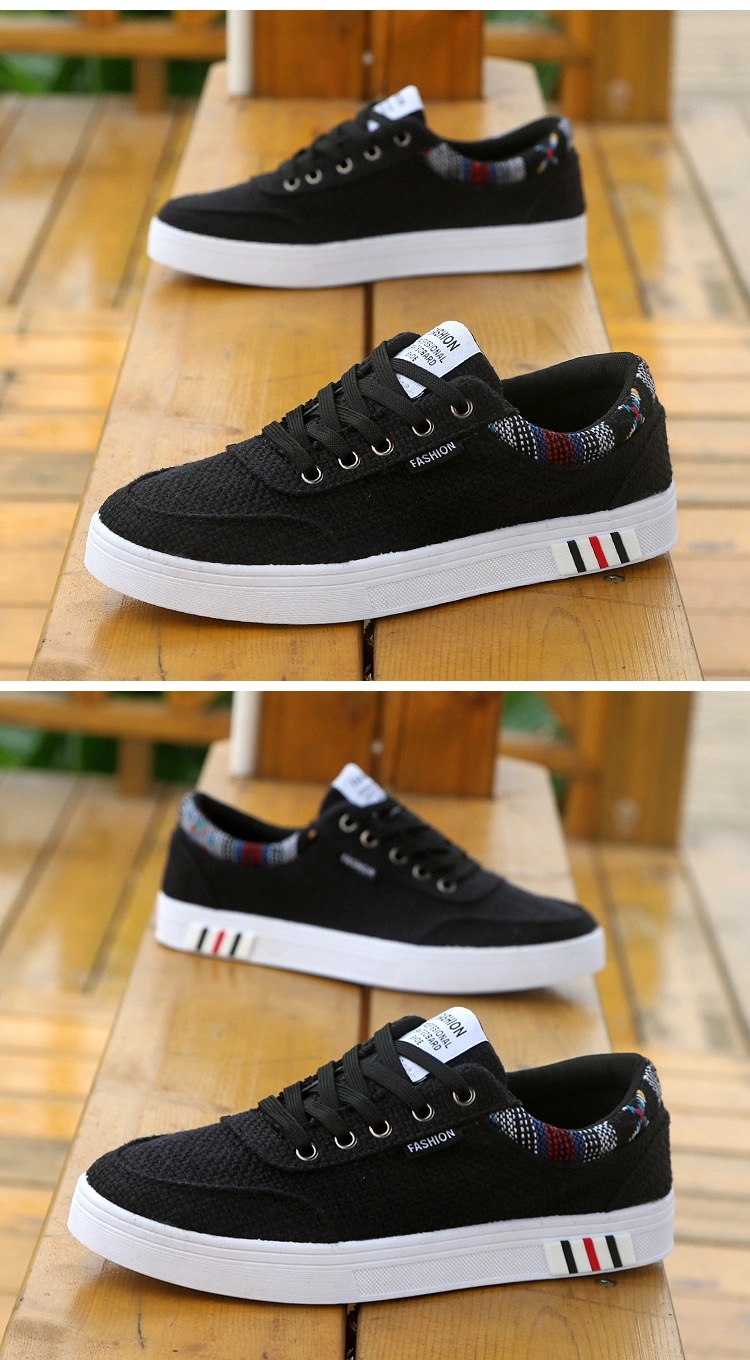 FEELING 2021 men&apos;s shoes trend canvas shoes breathable casual shoes linen shoes sports shoes