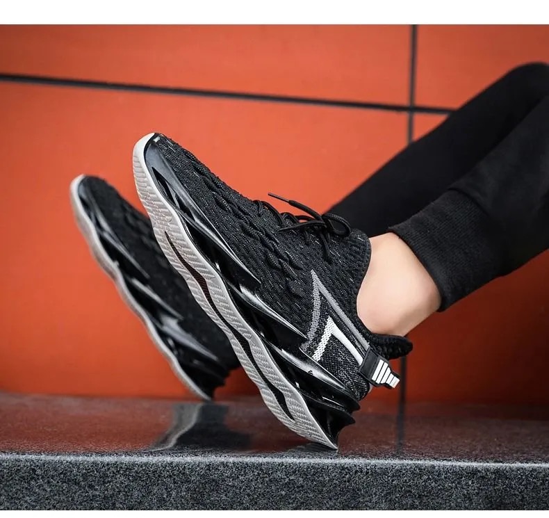 FEELING 2021 fashion men&apos;s shoes running shoes mesh breathable soft-soled sports shoes