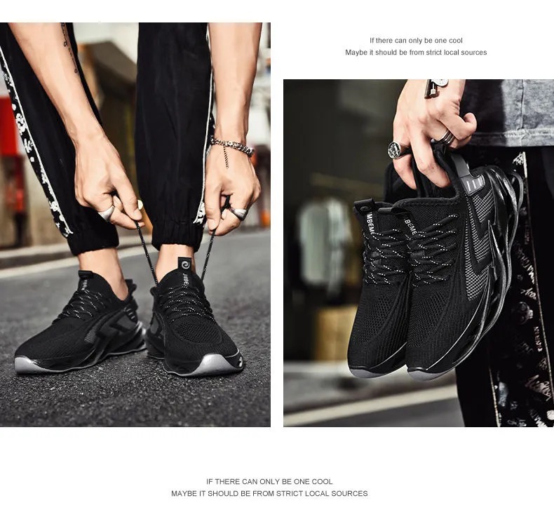 FEELNG fashion men&apos;s shoes 2021 breathable casual mesh sneakers out shoes