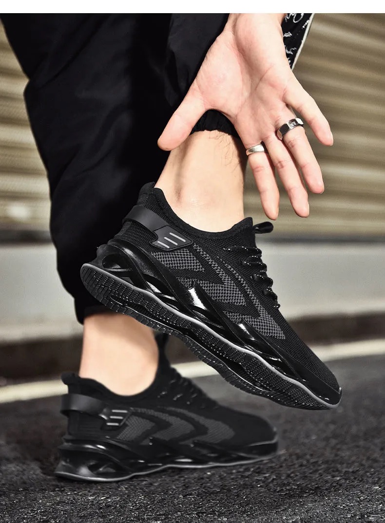 FEELNG fashion men&apos;s shoes 2021 breathable casual mesh sneakers out shoes