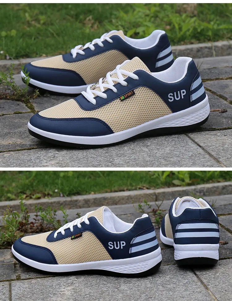 FEELING men&apos;s shoes sports shoes men&apos;s casual breathable shoes mesh shoes running shoes out shoes