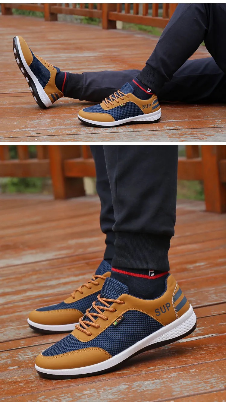 FEELING men&apos;s shoes sports shoes men&apos;s casual breathable shoes mesh shoes running shoes out shoes