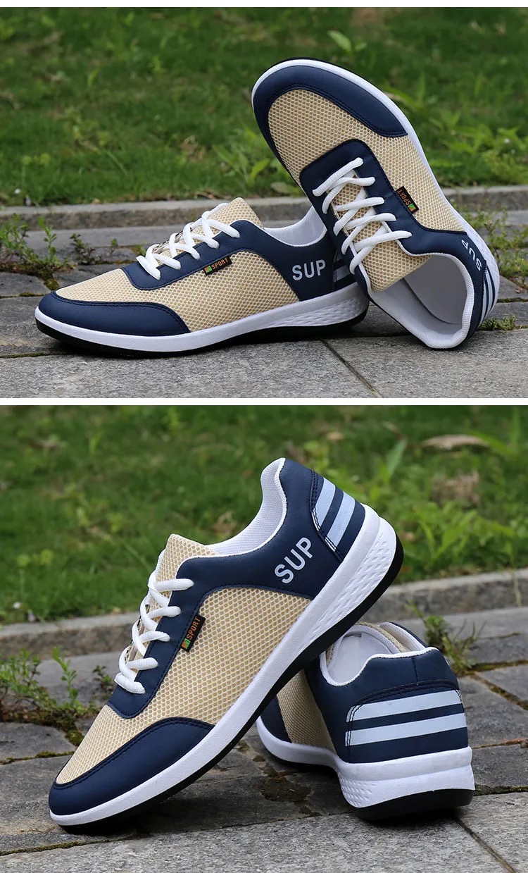 FEELING men&apos;s shoes sports shoes men&apos;s casual breathable shoes mesh shoes running shoes out shoes