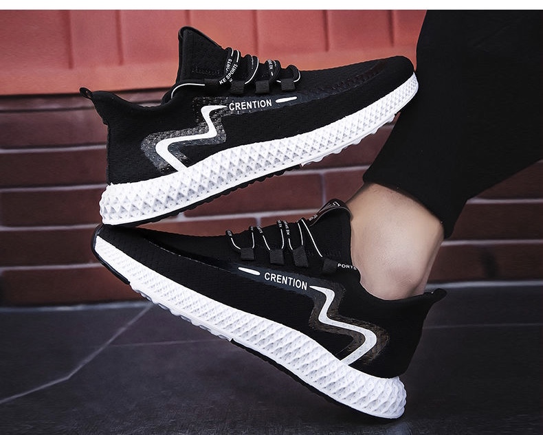 2021 new men&apos;s running shoes shock absorption mesh breathable casual shoes men&apos;s sports shoes