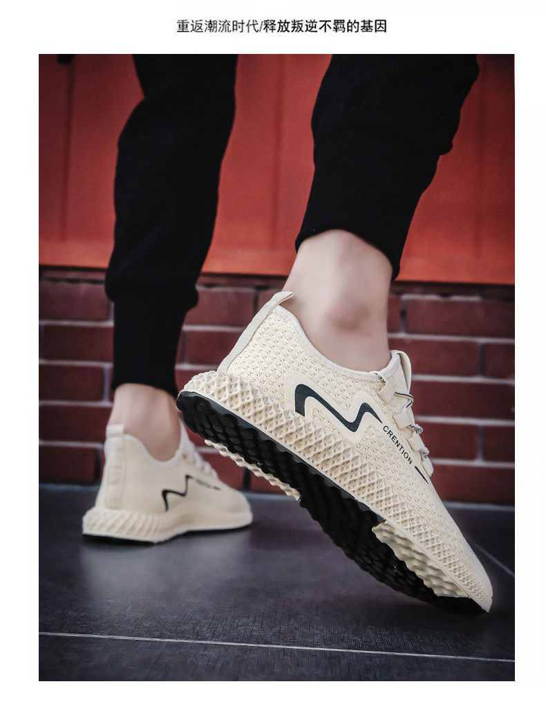 2021 new men&apos;s running shoes shock absorption mesh breathable casual shoes men&apos;s sports shoes