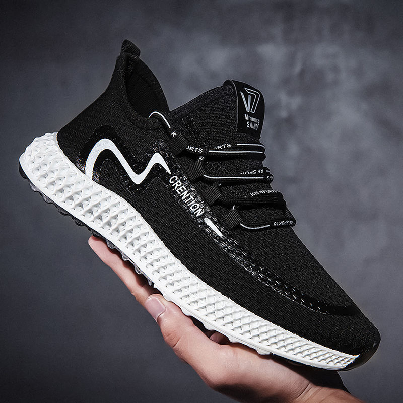 2021 new men&apos;s running shoes shock absorption mesh breathable casual shoes men&apos;s sports shoes