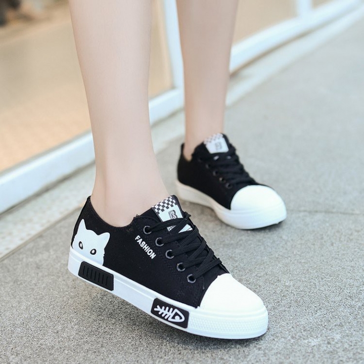 FEELING new women&apos;s shoes canvas shoes students shoes fashion sports shoes ladies shoes