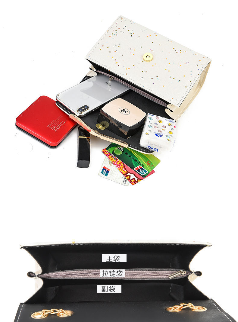 FEELING 【Gift: Pearl pendant】 New elegant exquisite and high-quality leather women's shoulder bag Crossbody Bag handbag Valentine's Day gift