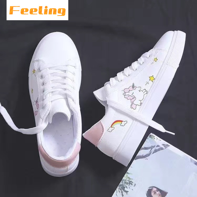 FEELING fashion women's shoes sweet beauty students sports shoes casual shoes running shoes