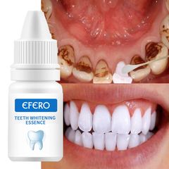 EFERO Teeth Whitening Essence Liquid Oral Hygiene Whiten Teeth Remove Plaque Stains Fresh Breath White