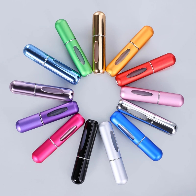 New Arrival Portable Mini Refillable Perfume Bottle With Spray Scent Pump Empty Cosmetic Containers Atomizer Bottle For Travel Tool