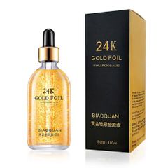 [Promotion]New Arrival 100ml 24k Gold Hyaluronic Acid Nicotinamide Face Serum Anti Aging Facial Lifting Collagen Essence Skin Care Whitening Serum 100ML as picture