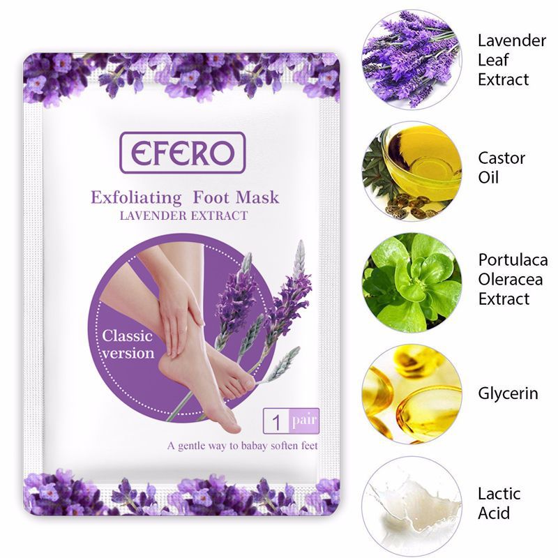 Aloe Vera Foot Peeling Mask Exfoliating Heels Calluses Remove Foot Patches Dead Skin Remover Pedicure Socks Foot Care Tool Foot Spa1Pair