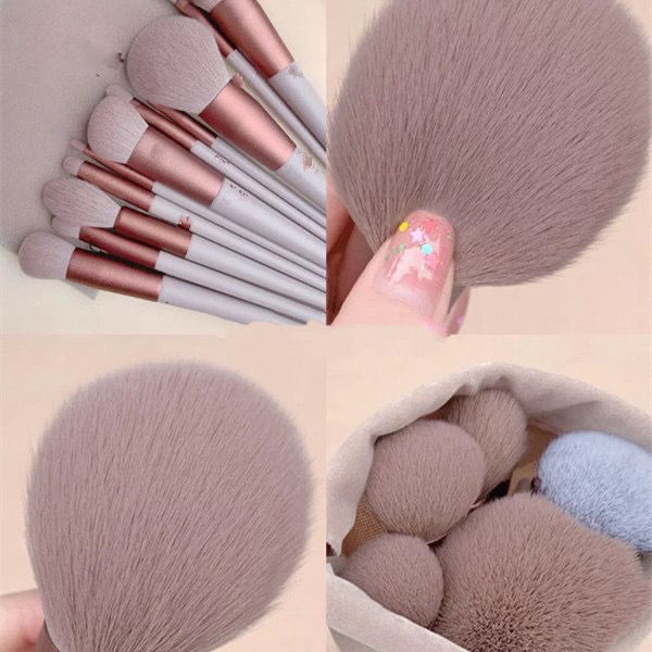 13Pcs Makeup Brushes Set Foundation  Powder Eyeshadow Concealer Blending Makeup brush set Beauty Tool with Bag New Arrival