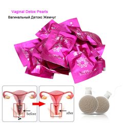 5pcs Vaginal Detox Pearls for Women Tampons Chinese Medicine Swab Tampons Discharge Toxins Gynaecology as picture 5 Pcs