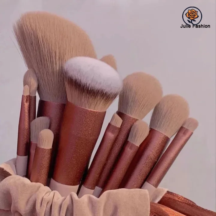 13Pcs Makeup Brushes Set Foundation  Powder Eyeshadow Concealer Blending Makeup brush set Beauty Tool with Bag New Arrival