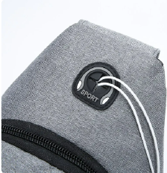 Chest Bag Fashion New Solid Color Men Chest Bag Outdoor Casual Fashion One Shoulder Crossbody Bag