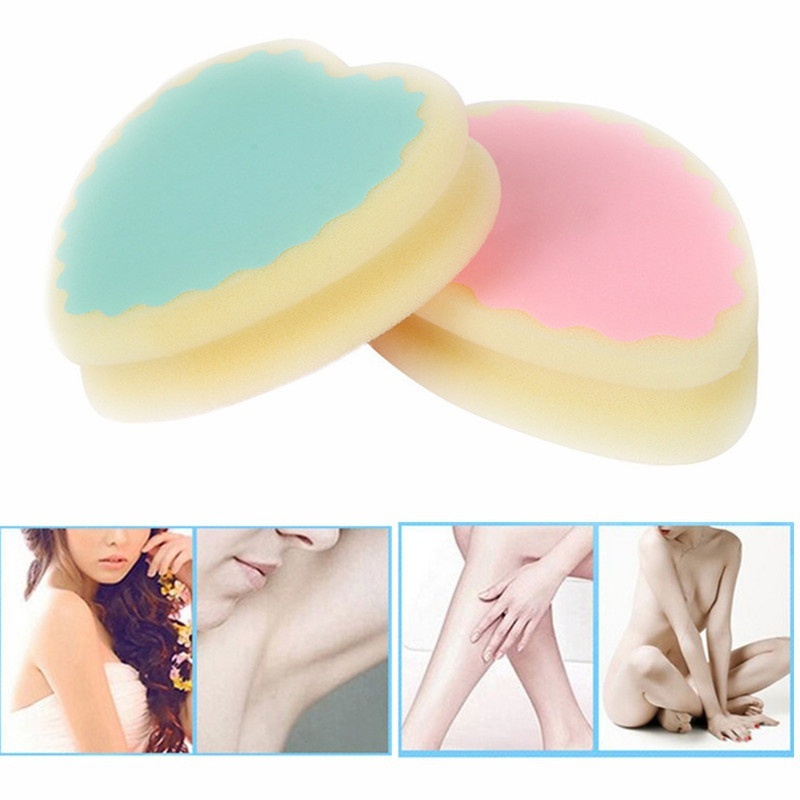 1pc Magic Painless Hair Removal Depilation Sponge Pad Remove Hair Remover beauty tool for summer