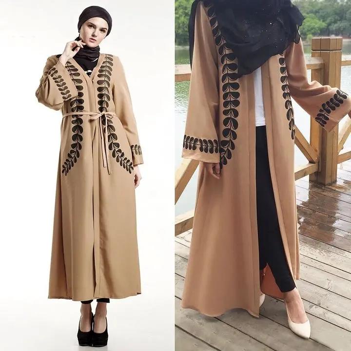 Fashion Plus Size Islamic Clothing Muslim Turkish Dresses Abayas Women Abaya Dubai Dress