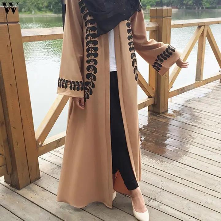 Fashion Plus Size Islamic Clothing Muslim Turkish Dresses Abayas Women Abaya Dubai Dress